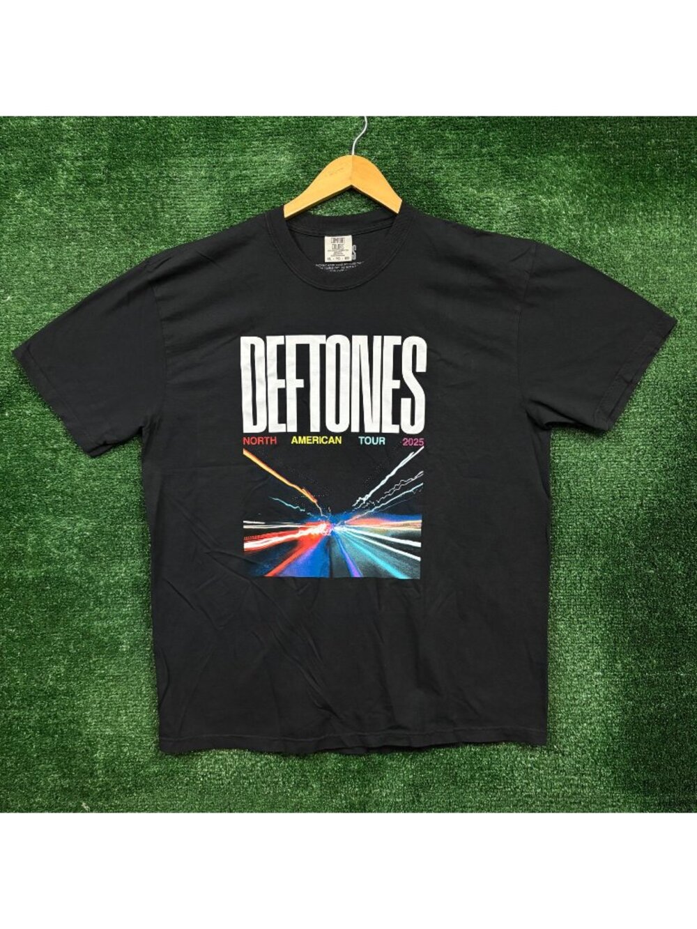 Deftones Private Music 2025 NA Tour City Lights T-Shirt Size Extra Large